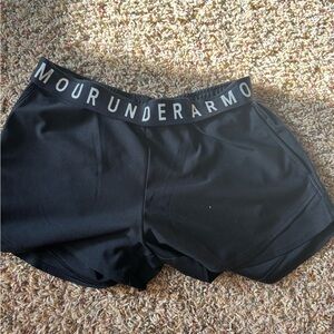 Under Armour Black HeatGear Shorts